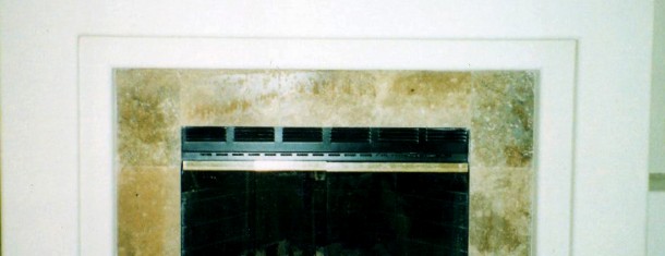 Custom fireplace