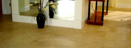 Modern tiled floor