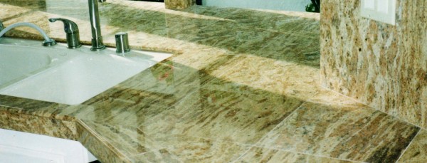 Custom marble kitchen