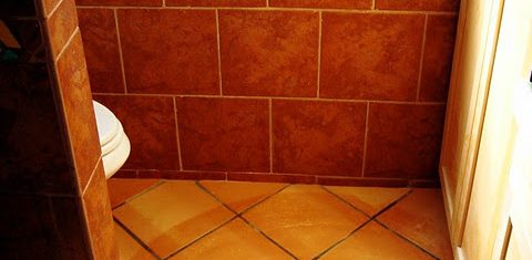 Bathroom floor