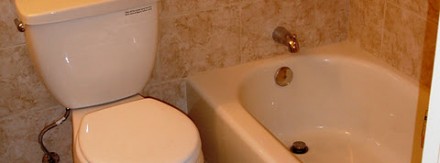 Simple bathroom remodel