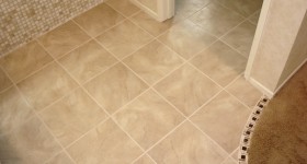 Porcelain Tile Bathroom Floor